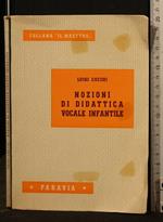 Nozioni di Didattica Vocale Infantile