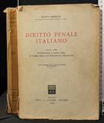 Diritto Penale Italiano. Vol 1