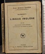 Elementi di lingua inglese