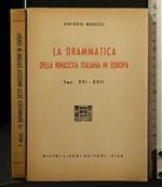 La Drammatica Della Rinascita Italiana in Europa