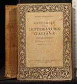 Antologia della letteratura italiana Vol 2