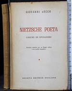Nietzsche poeta. Liriche ed epigrammi