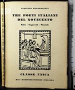 Tre poeti Italiani del novecento