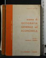Esame di Geografia Generale Ed Economica Vol 1
