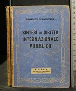 Sintesi di Diritto Internazionale Pubblico