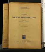 Corso di Diritto Amministrativo Volume 1 Principi Generali