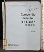 Compendio Statistico Italiano 1938 XVII. Vol 12