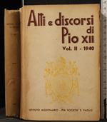 Atti e discordi di Pio XII. VOL 2