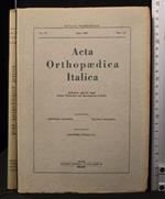 Acta Orthopaedica Italica Vol VI