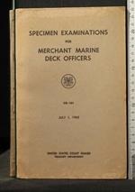 Specimen Examinations For Merchant Marine Deck Officers