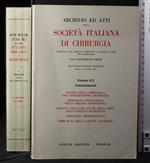 Archivio ed atti società italiana chirurgia. Vol II/2