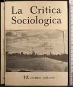 La critica sociologica 48. Inverno 1978-1979