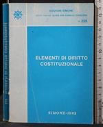 Elementi di Diritto Costituzionale