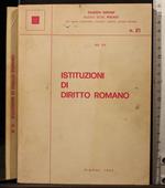 Istituzioni di diritto romano 1983