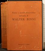 Poetica e Metodo Storico-Critico Nell'Opera di Binni