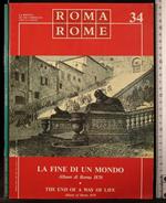 Roma Rome 34. N 11 dicembre 1991. La fine di un mondo