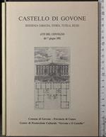 Castello di Giovone. Atti del convegno 1993