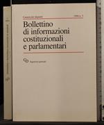 Bollettino informazioni costituzionali parlamentari 1994. N3