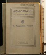 Memoriale Anno Scolastico 1923-924 R. Accademia Navale