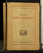 Ephemerides Iuris Canonici Annus Iv Num 1