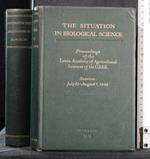 The Situation in Biological Science Proceedings Of The Lelin