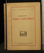 Ephemerides Iuris Canonici. Annus V/N 2