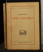 Ephemerides Iuris Canonici Annus V/N 1