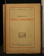 Ephemerides Iuris Canonici Annus Vi/N 2