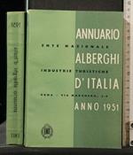 Annuario Alberghi D'Italia Anno 1951