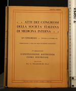 Atti Dei Congressi Della Società Italiana di Medicina Interna