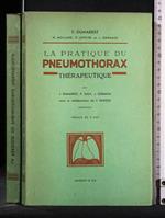 La Pratique Du Pneumothorax Therapeutique