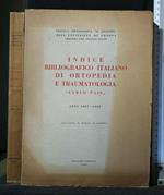 Indice Bibliografico Italiano di Ortopedia e Traumatologia