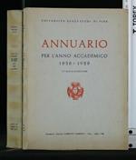 Annuario per L'Anno Accademico 1958-1959