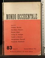 Mondo Occidentale 83 Anno Ix Gennaio-Febbraio 1962