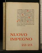 Nuovo Impegno 22-23 Maggio-Ottobre 1971