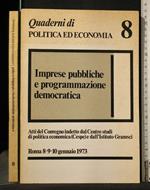 Quaderni di Politica Ed Economia 8 Imprese Pubbliche E