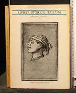 Rivista Storica Italiana 1974 Fascicolo I