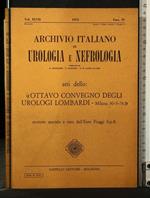 Archivio Italiano di Urologia e Nefrologia 8° Convegno Urologi