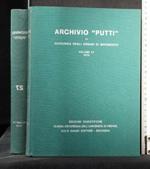 Archivio ''Puttì' di Chirurgia Degli Organi di Movimento Vol 27