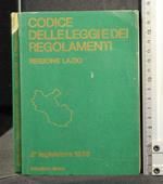 Codice Delle Leggi Dei Regolamenti Regione Lazio