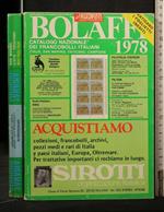 Bolaffi Catalogo Nazionale Dei Francobolli Italiani 1978