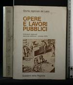 Opere e Lavori Pubblici Quaderni Della Regione Lazio Interventi