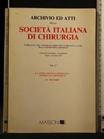 Archivio Ed Atti Della Società Italiana di Chirurgia La Stipsi