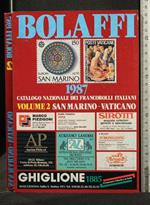 Bolaffi Catalogo Nazionale Dei Francobolli 1987 Vol 2
