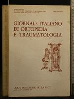 Giornale Italiano di Ortopedia e Traumatologia Lxxiv Congresso