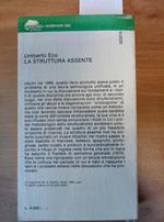 Umberto Eco - La Struttura Assente - 1Ed. Tascabili Bompiani - 1980 -