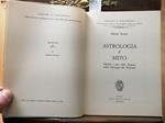 Astrologia E Mito - Roberto Sicuteri - Astrolabio 1978 Zodiaco Simboli