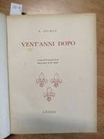 Alexandre Dumas - Ventanni Dopo - Genio 1951 Illustrazioni Di D. Natoli