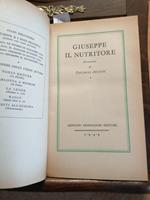 Giuseppe Il Nutritore - Thomas Mann - Mondadori - 1949 - Medusa - 1Ed. -