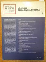 Le Origini Della Civilt Europea - Le Scienze - 1981 Francesco G. Fedele